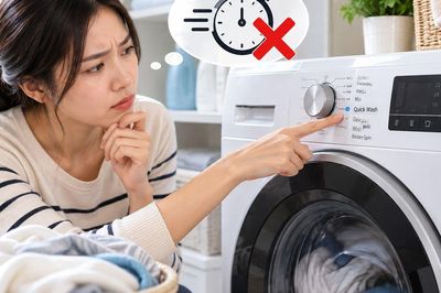 Nhà nào có máy giặt cũng nên biết: Đừng thấy nút 'Giặt nhanh' tiện mà bấm liên tục, nhiều người dùng sai bao năm