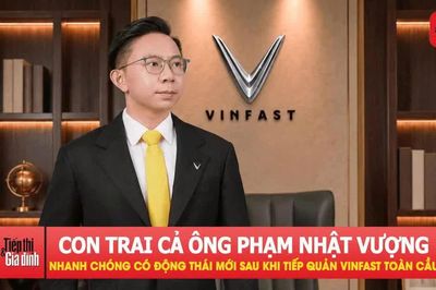 Con trai cả ông Phạm Nhật Vượng nhanh chóng có động thái mới tại Mỹ sau khi tiếp quản Vinfast toàn cầu