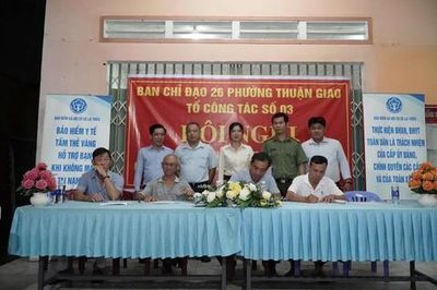 Phường Thuận Giao: 152 chủ cơ sở nhà trọ ký cam kết chung tay xây dựng nhà trọ không ma túy