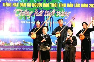Ấn tượng và xúc động tại Liên hoan Tiếng hát Dân ca Người cao tuổi tỉnh Đắk Lắk năm 2026