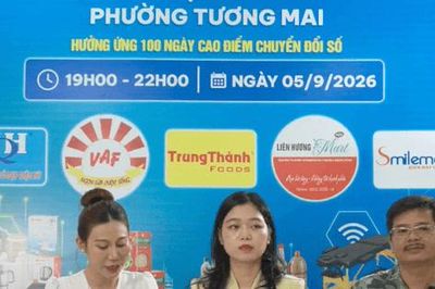 Phường Tương Mai: Khi công nghệ số mở đường cho kinh tế địa phương