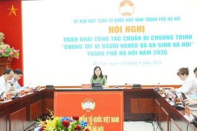 Hà Nội chuẩn bị tổ chức Chương trình 'Chung tay vì người nghèo và an sinh xã hội' năm 2026