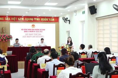 Phường Ba Đình tổ chức lại các phòng chuyên môn, sát việc, sát cơ sở