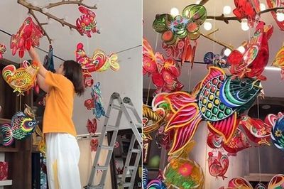 Biệt thự 1.000m2 của Vân Trang đẹp lộng lẫy mùa Trung thu