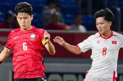 Thua đậm Hàn Quốc, U23 Việt Nam dừng bước ở ASIAD 2026