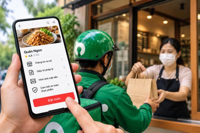 Bán đồ ăn qua app, những thông tin nào phải công khai?