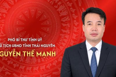 Tiểu sử đồng chí Nguyễn Thế Mạnh, tân Chủ tịch UBND tỉnh Thái Nguyên