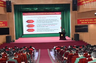 Học viện Quân y đưa nghị quyết, chỉ thị của Bộ Chính trị vào thực tiễn