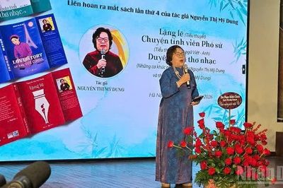 Nhà giáo, nhà thơ Nguyễn Thị Mỹ Dung ra mắt ba tác phẩm mới ở tuổi 88