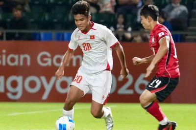 U23 Việt Nam dừng bước ở tứ kết Asian Games 2026
