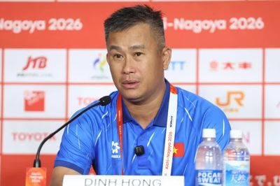 Huấn luyện viên Đinh Hồng Vinh: Asian Games 2026 giúp U23 Việt Nam trưởng thành hơn