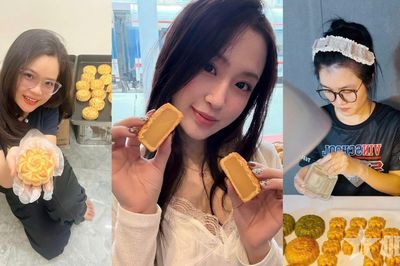 Giới trẻ Hà Nội thêm yêu văn hóa truyền thống khi tự tay làm bánh Trung thu