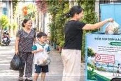 Phường Thanh Khê triển khai thí điểm thu gom rác thải sinh hoạt đặt thùng theo giờ