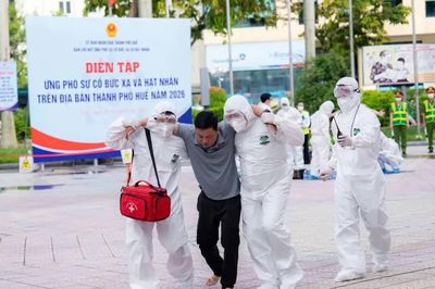 Huế diễn tập ứng phó sự cố mất nguồn phóng xạ Cs-137