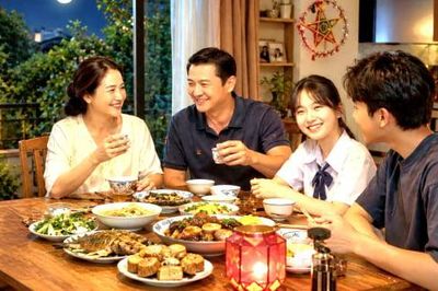 Những khoảng lặng dưới ánh trăng rằm: Bữa cơm gắn kết những yêu thương