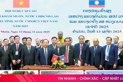 Hà Tĩnh - Khăm Muồn: Chung đường biên, bền tình hữu nghị