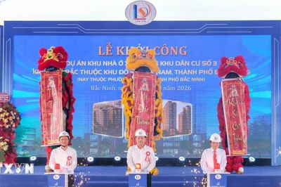 Bắc Ninh khởi công dự án nhà ở xã hội vốn gần 806 tỷ đồng