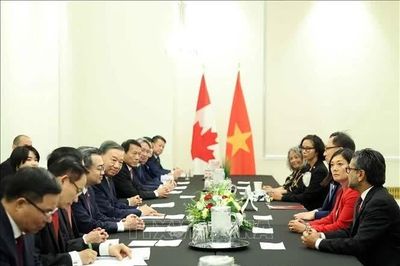Tổng Bí thư, Chủ tịch nước Tô Lâm tiếp Nhóm Nghị sĩ hữu nghị Canada - Việt Nam