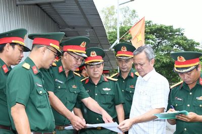 Khảo sát vị trí xây dựng, di dời chốt Dân quân thường trực biên giới