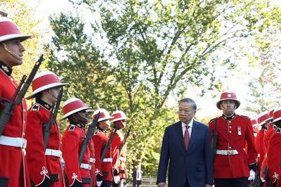 Lễ đón Tổng Bí thư, Chủ tịch nước Tô Lâm thăm cấp Nhà nước Canada