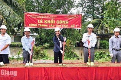 Khởi công 4 cầu giao thông nông thôn ở Đông Thái