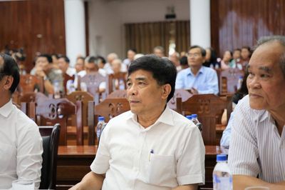 Đảng ủy các phường Tam Kỳ, Bàn Thạch, Hương Trà và Quảng Phú thông tin tình hình thời sự cho cán bộ, đảng viên hưu trí