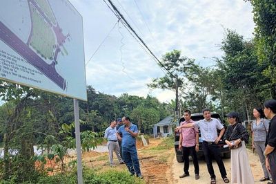 Xã Tiên Phước đôn đốc đẩy nhanh tiến độ các công trình trọng điểm