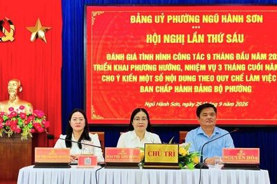 Phường Ngũ Hành Sơn thu ngân sách 9 tháng đạt hơn 4.952 tỷ đồng