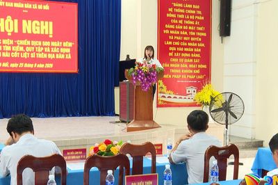 Xã Gò Nổi hoàn thành lấy 315/478 mẫu hài cốt liệt sĩ
