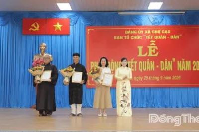 Gần 1,5 tỷ đồng thực hiện 'Tết Quân - Dân' tại xã Chợ Gạo