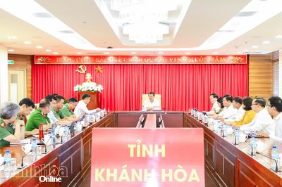 Thường trực Ban Chỉ đạo về phát triển khoa học, công nghệ, đổi mới sáng tạo và chuyển đổi số tỉnh Khánh Hòa giao ban quý III năm 2026