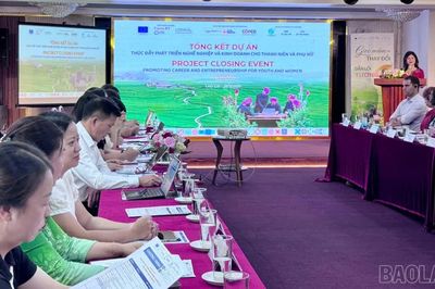 Tổng kết Dự án Thúc đẩy phát triển nghề nghiệp và kinh doanh cho thanh niên và phụ nữ tỉnh Lào Cai và Phú Thọ