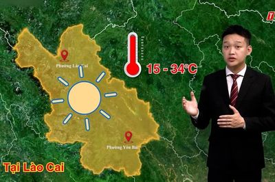 Dự báo thời tiết đêm 25 và ngày 26/9