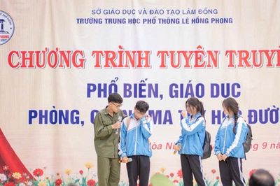 Tuyên truyền, giáo dục pháp luật về phòng, chống ma túy học đường