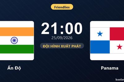 TRỰC TIẾPTrực tiếp Ấn Độ vs Panama: Trận đấu đang diễn ra
