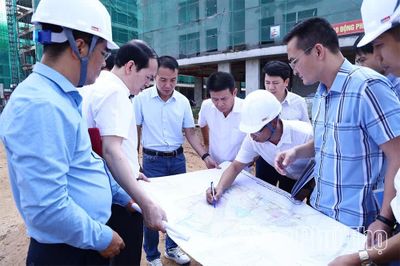 Kiểm tra tiến độ một số dự án nhà ở xã hội tại khu vực Vĩnh Phúc