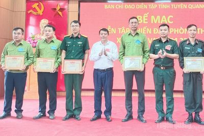 Khâu Vai hoàn thành xuất sắc diễn tập chiến đấu phòng thủ năm 2026