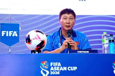 HLV Kim Sang-sik tự tin cùng đội tuyển Việt Nam chinh phục FIFA ASEAN Cup 2026