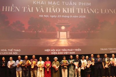 Khai mạc tuần phim “Hiền tài và hào khí Thăng Long”