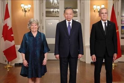 Toàn quyền Canada chủ trì lễ đón Tổng Bí thư, Chủ tịch nước Tô Lâm