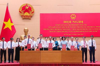 Hà Nội, Sơn La ký quy chế phối hợp công tác với Kiểm toán Nhà nước
