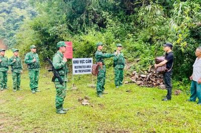 Đồn Biên phòng Cần Yên phối hợp tuyên truyền pháp luật cho 3.274 lượt người