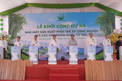 Chủ tịch UBND tỉnh Lê Hải Hòa: Rút ngắn tiến độ để sớm có sản phẩm tre ép 'Made in Cao Bằng'