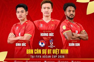 HLV Kim Sang Sik công bố Ban cán sự ĐT Việt Nam tại FIFA ASEAN Cup 2026