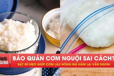 90% mọi người bảo quản cơm nguội sai cách, đây mới là mẹo đúng