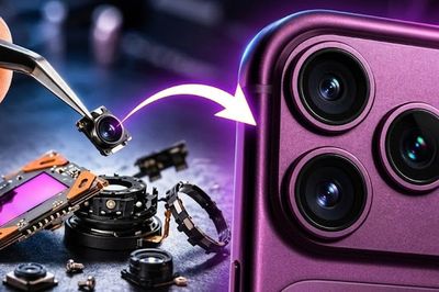 Bóc tách cụm camera đặc biệt của iPhone 18 Pro Max