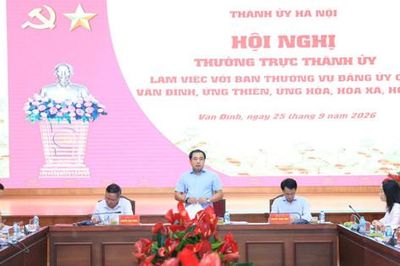 Bí thư Thành ủy Hà Nội Trần Đức Thắng: Mỗi xã, phường phải hoàn thành mục tiêu tăng trưởng