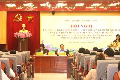 Phường Bạch Mai: Giải quyết kịp thời những kiến nghị của nhân dân