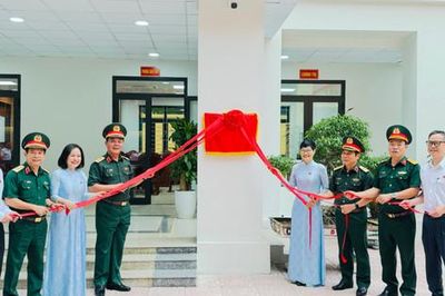 Khánh thành trụ sở Ban Chỉ huy Quân sự phường Kim Liên