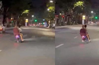 Từ clip phát tán trên mạng xã hội, Cảnh sát giao thông làm rõ thiếu niên điều khiển xe máy lạng lách, đánh võng